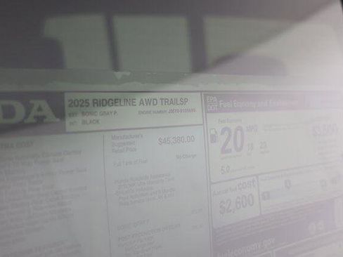 New 2025 Honda Ridgeline TrailSport image 30