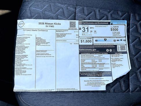 New 2026 Nissan Kicks SV image 21