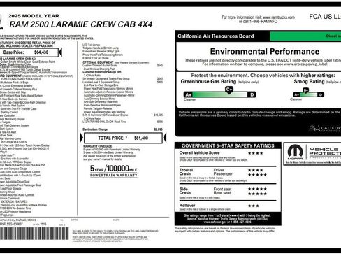 Used 2025 RAM 2500 Laramie image 3