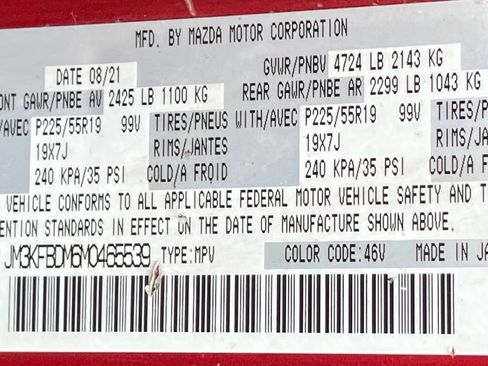 Used 2021 MAZDA CX-5 Grand Touring AWD/4WD image 37