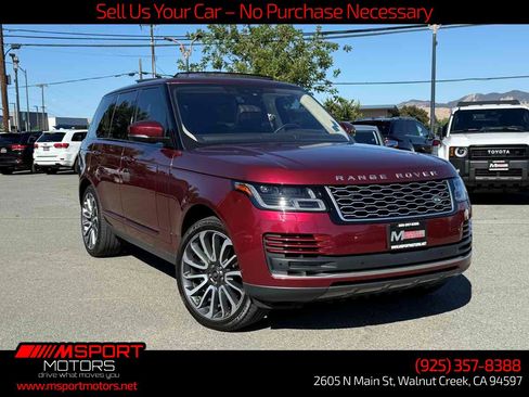 Used 2020 Land Rover Range Rover HSE AWD/4WD image 1