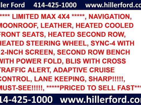 Certified 2024 Ford Expedition Max Limited AWD/4WD image 2