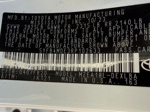 Used 2024 Toyota Corolla LE image 21