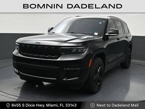 Used 2022 Jeep Grand Cherokee L Limited w/ Black Appearance Package RWD image 1