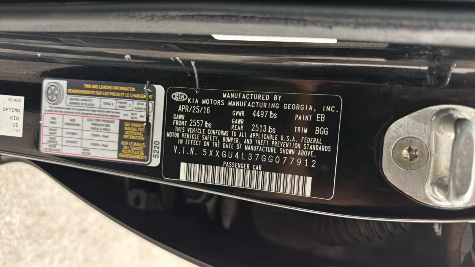 Used 2016 Kia Optima EX w/ Premium Package FWD image 29