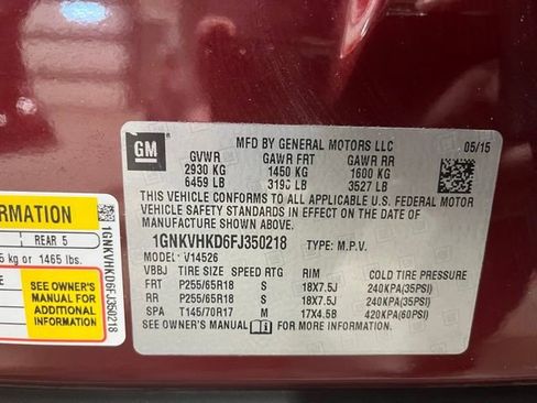 Used 2015 Chevrolet Traverse LT image 30