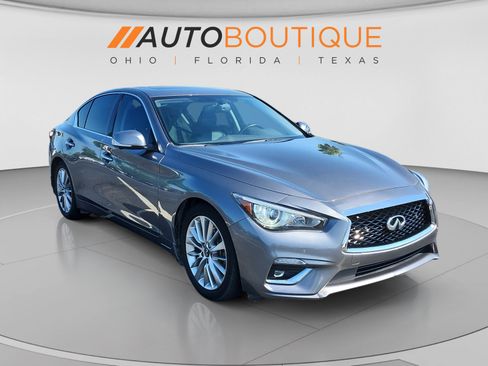 Used 2021 INFINITI Q50 Luxe w/ Cargo Package AWD/4WD image 7