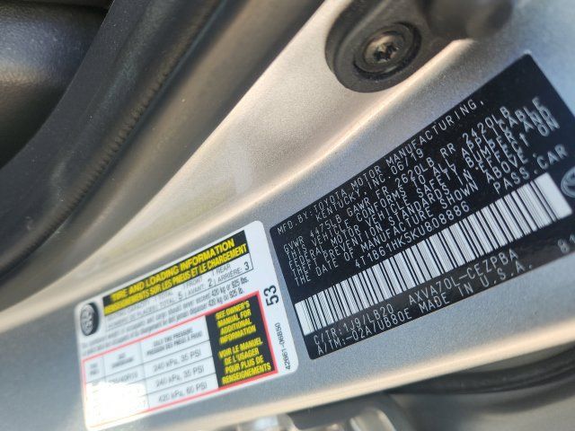Used 2019 Toyota Camry XSE w/ Carpet Mat Package FWD image 10