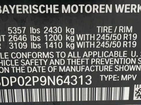 Certified 2023 BMW X3 xDrive30i w/ M Sport Package AWD/4WD image 44