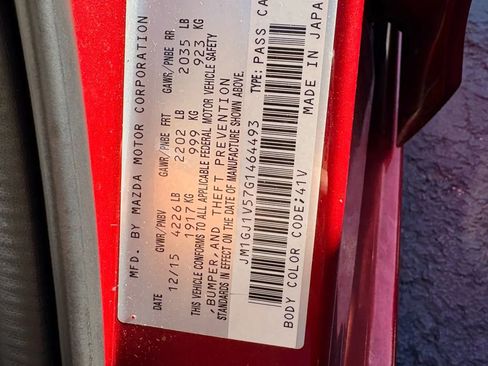 Used 2016 MAZDA MAZDA6 Touring image 29