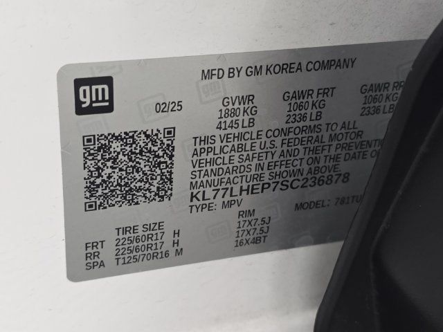 Certified 2025 Chevrolet Trax LT w/ LT Convenience Package FWD image 23