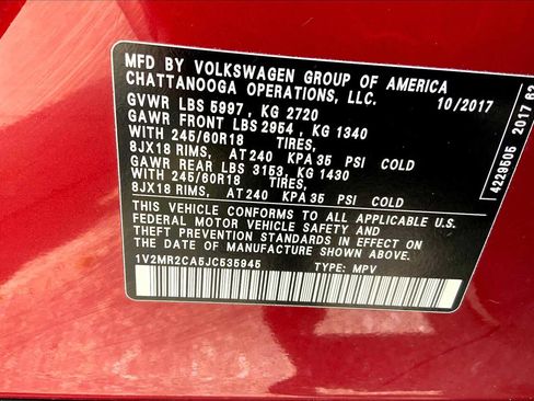 Used 2018 Volkswagen Atlas SEL AWD/4WD image 33