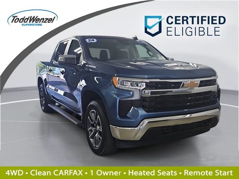 Certified 2024 Chevrolet Silverado 1500 LT AWD/4WD image 1