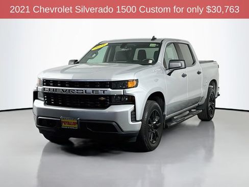 Used 2021 Chevrolet Silverado 1500 Custom AWD/4WD image 3