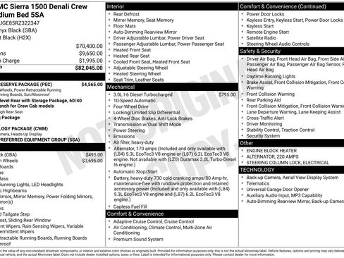 Used 2024 GMC Sierra 1500 Denali w/ Denali Reserve Package AWD/4WD image 44