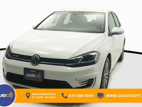 Used 2019 Volkswagen e-Golf SEL Premium image 1