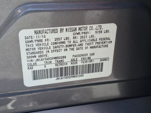 Used 2015 INFINITI Q50 Hybrid AWD w/ Navigation Package image 36