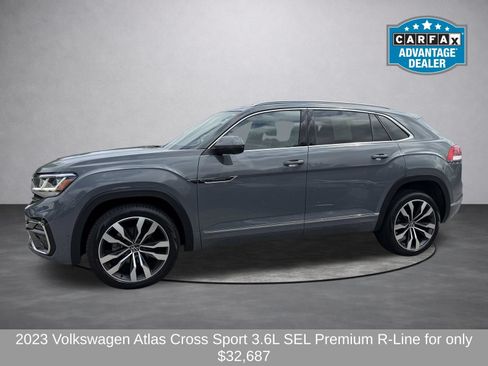 Used 2023 Volkswagen Atlas Cross Sport SEL Premium R-Line AWD/4WD image 9