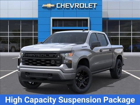 New 2026 Chevrolet Silverado 1500 Custom w/ LPO, Dark Essentials Package AWD/4WD image 8