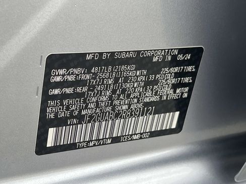 Certified 2024 Subaru Crosstrek 2.0i image 33