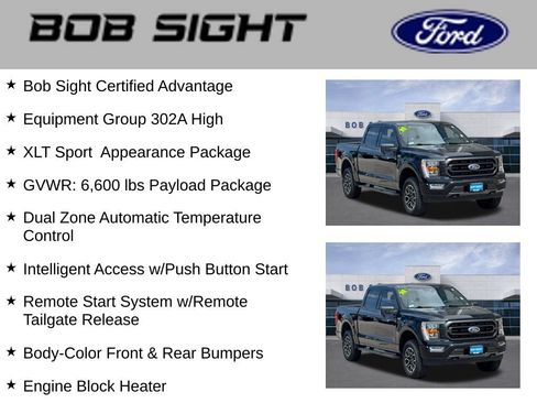 Used 2021 Ford F150 XLT w/ Equipment Group 302A High AWD/4WD image 3