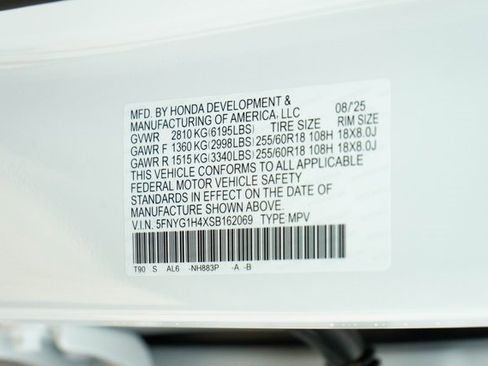 New 2025 Honda Pilot EX-L image 31