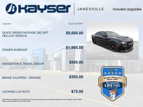 Used 2021 Dodge Charger SRT Hellcat image 2