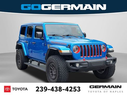 Used 2022 Jeep Wrangler Unlimited Rubicon w/ Xtreme Recon 35" Tire Package AWD/4WD image 5