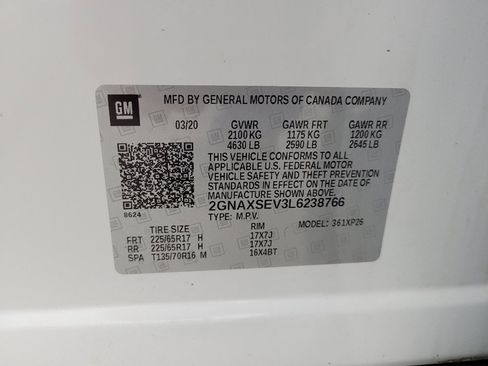 Used 2020 Chevrolet Equinox LS image 33