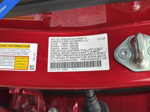 Certified 2024 Acura Integra Type S FWD image 37
