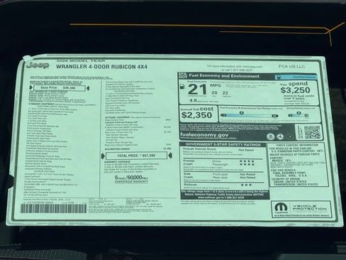 New 2026 Jeep Wrangler Unlimited Rubicon image 26