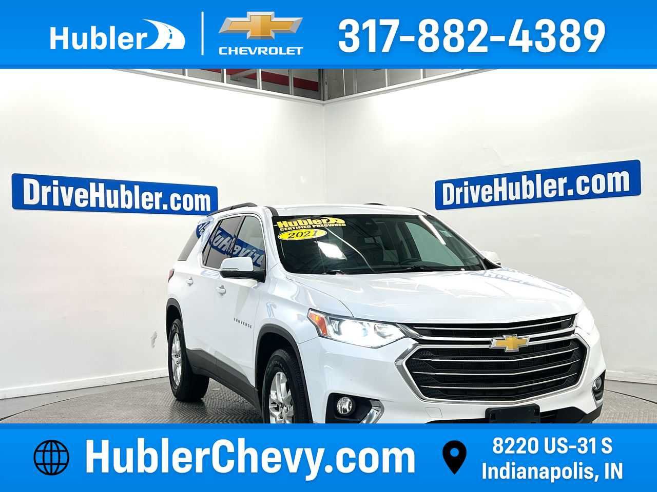 Used 2021 Chevrolet Traverse LT w/ LPO, Cargo Package AWD/4WD image 1