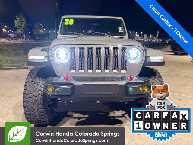Used 2020 Jeep Wrangler Unlimited Rubicon AWD/4WD image 2
