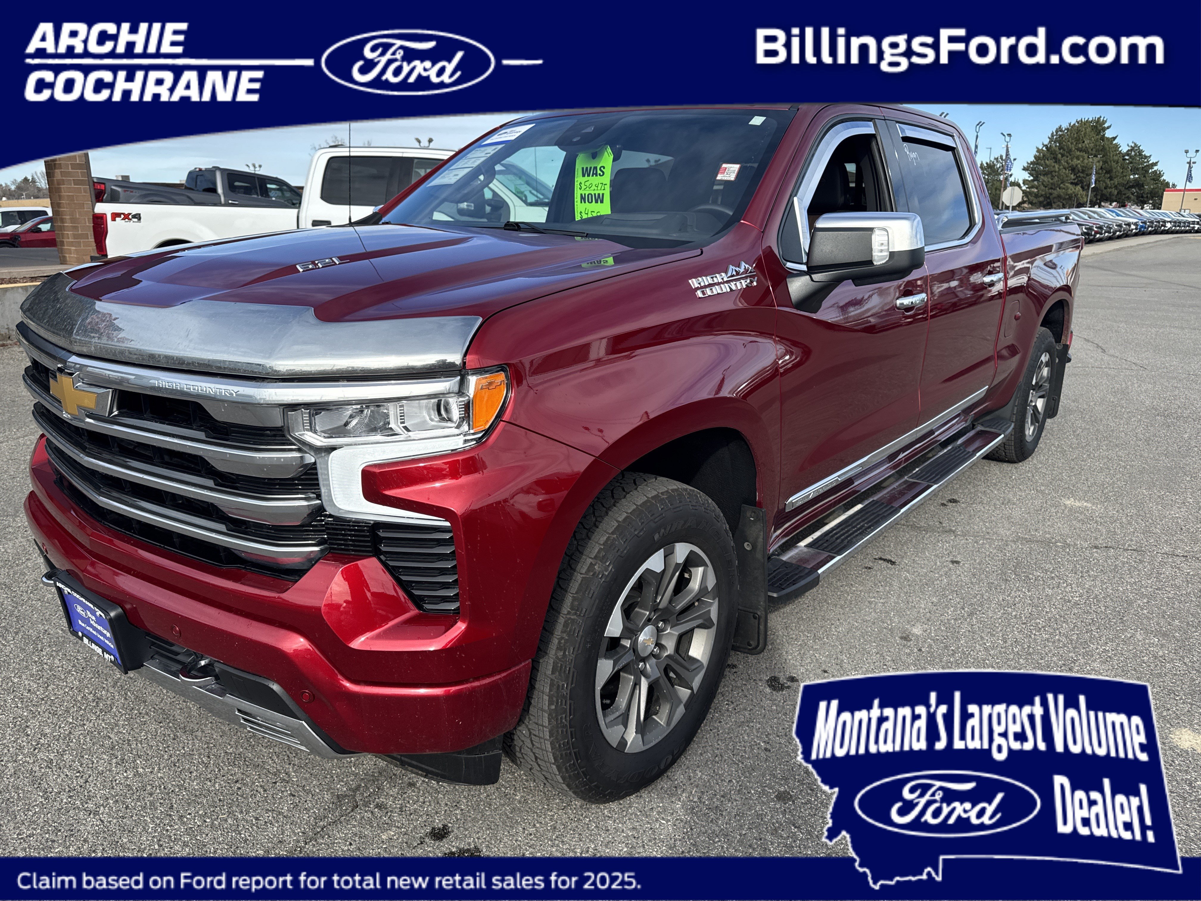 Used 2023 Chevrolet Silverado 1500 High Country AWD/4WD image 1