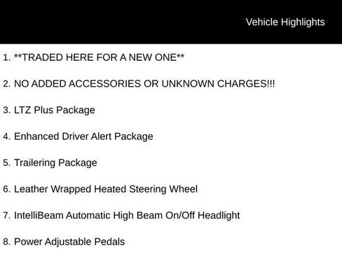 Used 2017 Chevrolet Silverado 1500 LTZ w/ Sport Package image 4