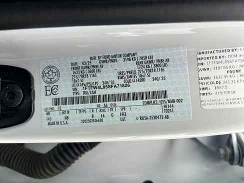 Used 2025 Ford F150 Tremor w/ Equipment Group 402A High AWD/4WD image 34