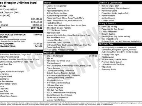 Used 2017 Jeep Wrangler Unlimited Rubicon AWD/4WD image 11