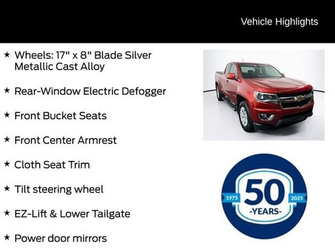 Used 2015 Chevrolet Colorado LT w/ LT Convenience Package AWD/4WD image 11