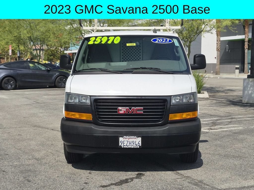 Used 2023 GMC Savana 2500 w/ Driver Convenience Package RWD image 2