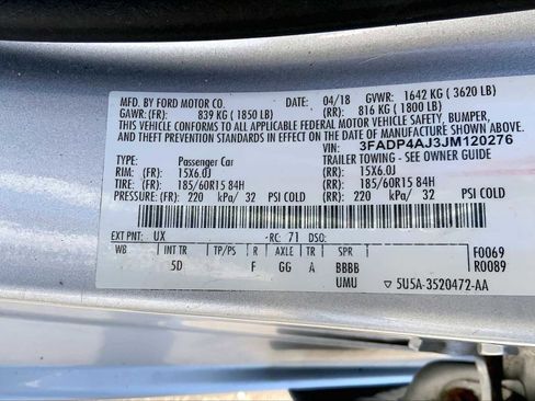 Used 2018 Ford Fiesta S image 33