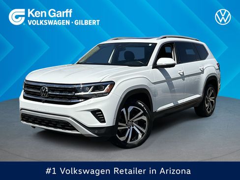 Used 2021 Volkswagen Atlas SEL Premium AWD/4WD image 1