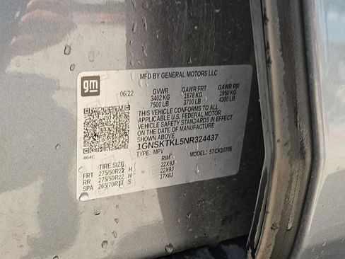 Used 2022 Chevrolet Tahoe High Country AWD/4WD image 22