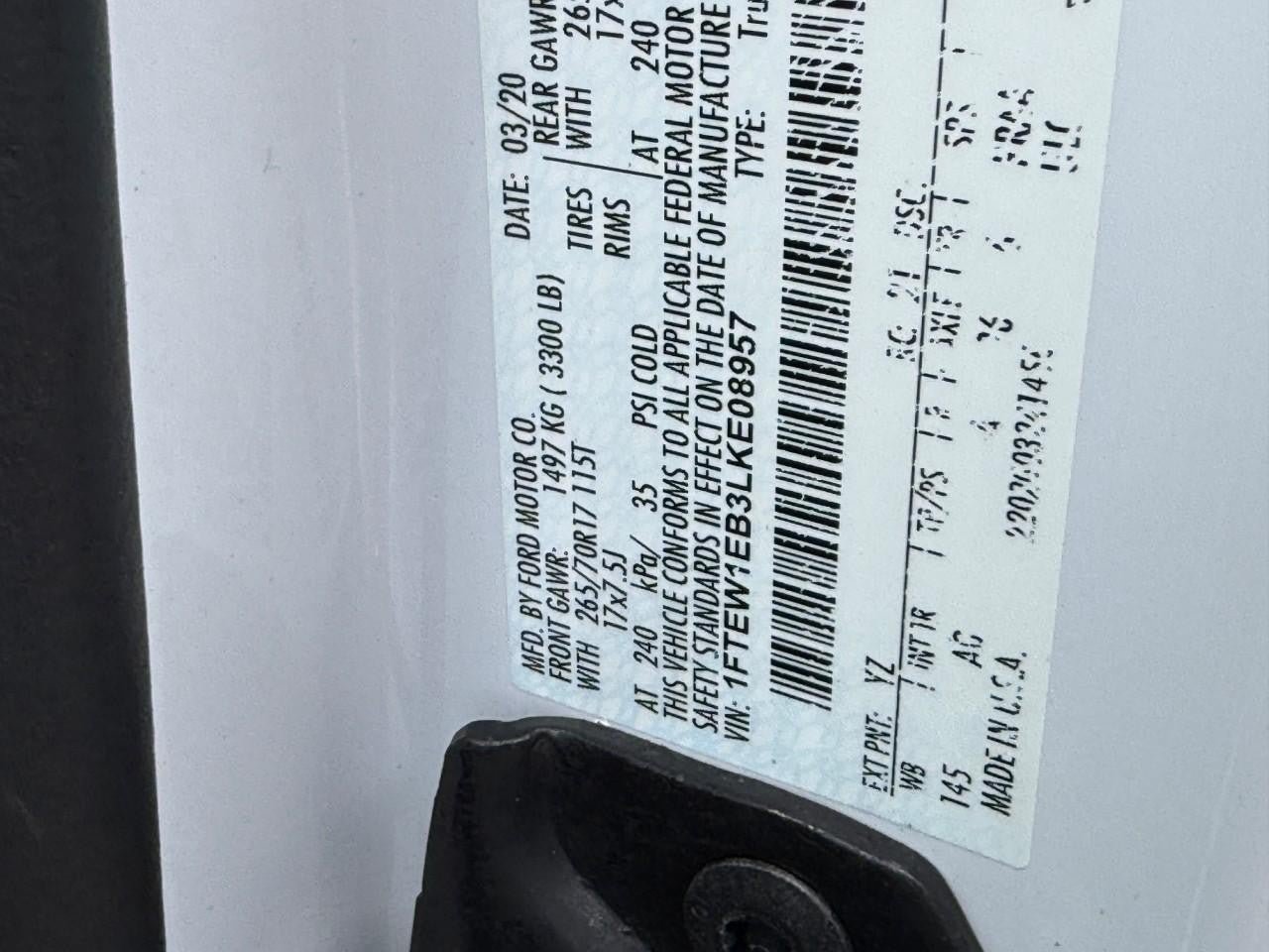 Used 2020 Ford F150 XL w/ XL Power Equipment Group AWD/4WD image 21