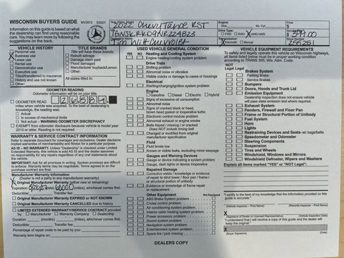 Used 2022 Chevrolet Tahoe RST w/ Luxury Package image 10