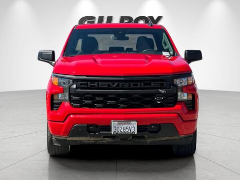 Used 2023 Chevrolet Silverado 1500 Custom w/ LPO, Dark Essentials Package RWD image 8