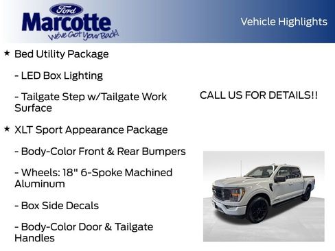Certified 2023 Ford F150 XLT w/ Equipment Group 302A High AWD/4WD image 37