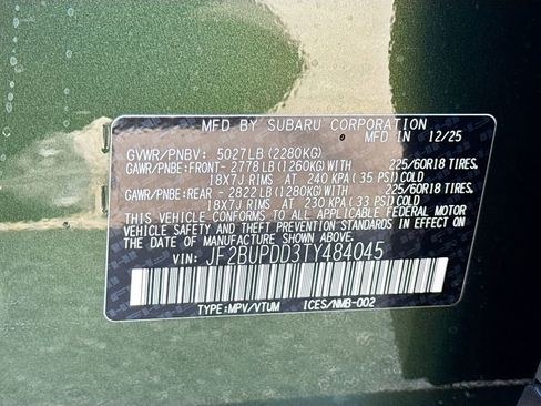 New 2026 Subaru Outback Limited image 42