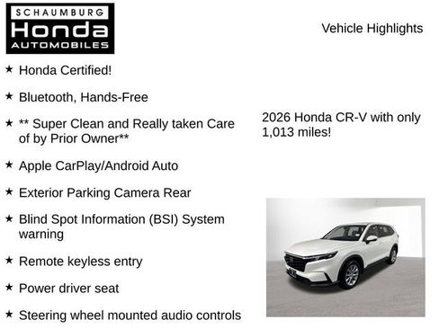 Used 2026 Honda CR-V EX image 14