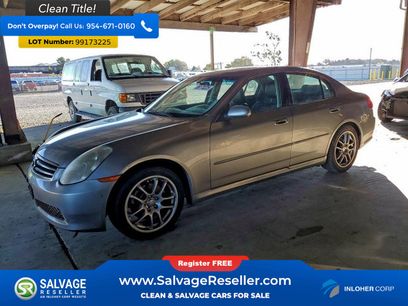 Used 2005 INFINITI G35 Sedan w/ (P02) Premium Pkg B