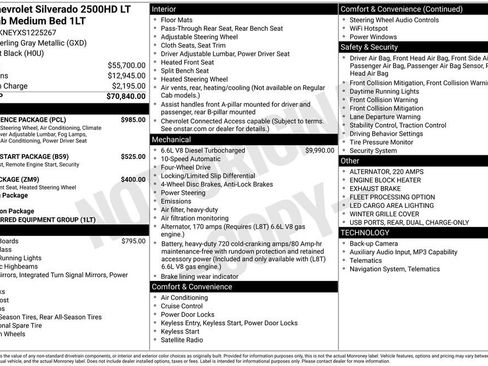 Used 2025 Chevrolet Silverado 2500 LT w/ Convenience Package AWD/4WD image 26